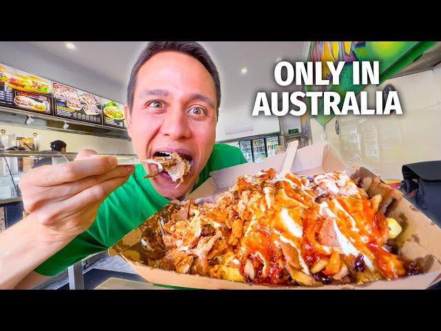 Australian Fast Food!!  TOP 5 CHEAP EATS in Sydney, Australia!