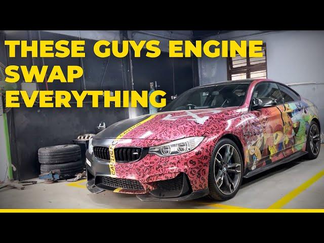 This Mumbai workshop engine swaps everything! | D&O Motorsports vlog