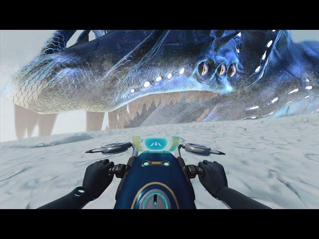 Gargantuan Leviathan in Subnautica Below Zero