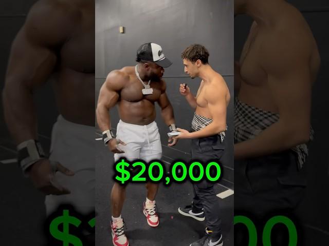 Can @NDO_CHAMP84  Do More Pull-Ups For $20,000⁉️#gym #rizz