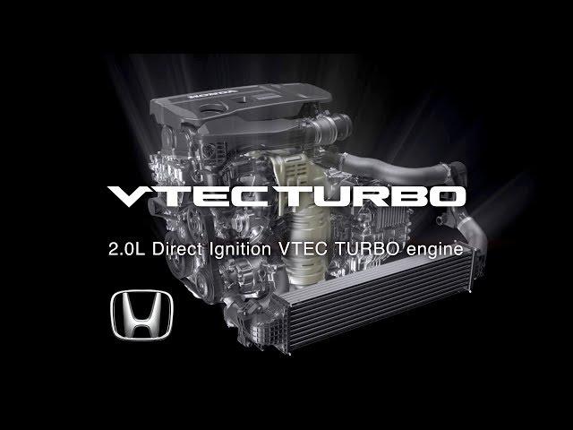 2018 Honda Accord 2.0L VTEC Turbo Engine with 10-speed Gearbox (US spec)