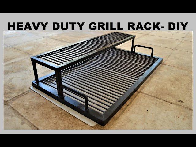 HEAVY DUTY BBQ GRILL RACK - DIY