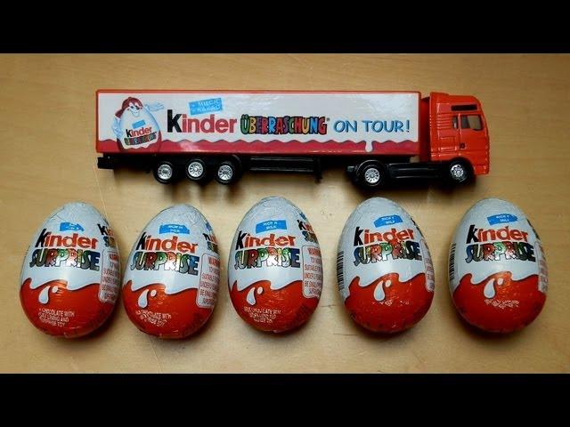 Kinder Surpise Eggs & Truck