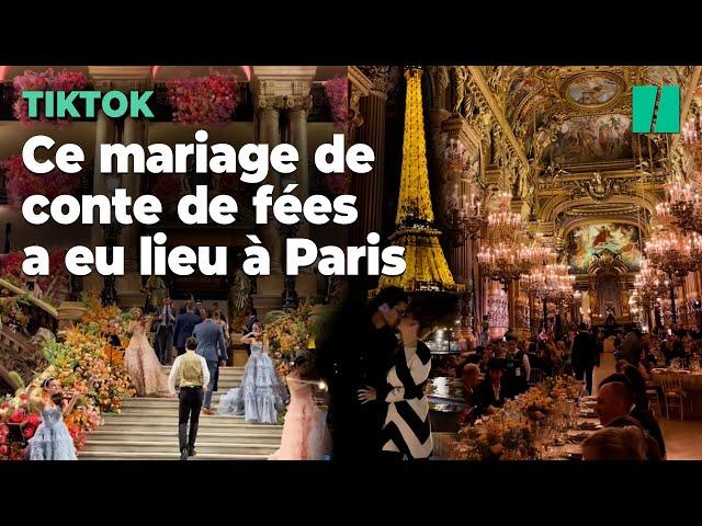 Ils ont privatisé l'Opéra Garnier et le Château de Versailles pour leur mariage