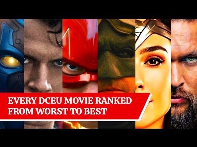 Every DCEU Movie Ranked From Worst To Best