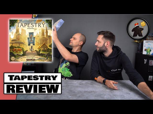 TOP Material, TOP Spiel ? | REVIEW TAPESTRY |  Meeple King