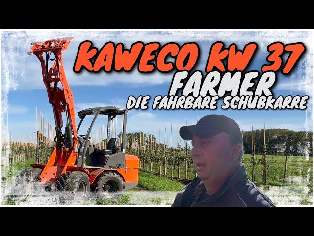 Obsthof Raddatz - KAWECO FARMER KW 37 | Die Fahrbare Schubkarre | Kompakter Hoflader