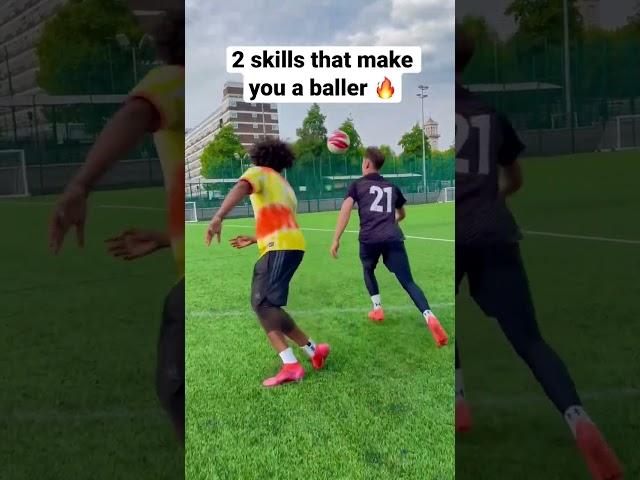 2 skills that make you a baller  #football #soccer #skills