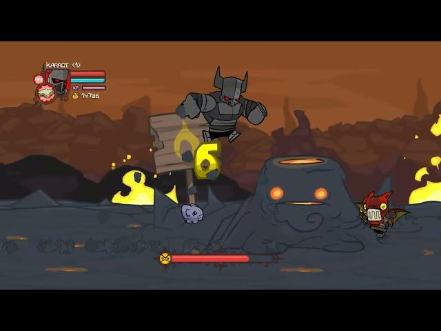 No Damage Insane Mode Playthrough PT6 - Castle Crashers