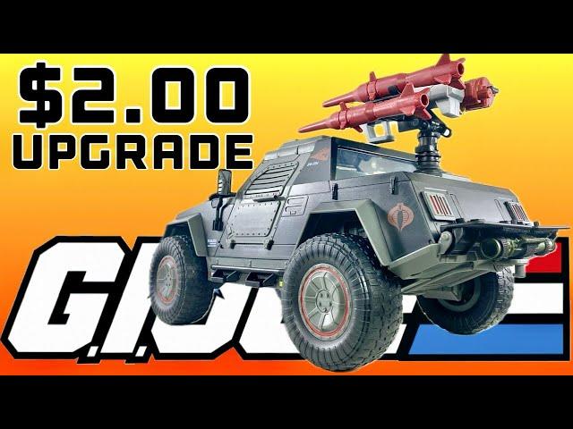 GI-Joe Classified $2 Cobra Stinger Best Upgrade