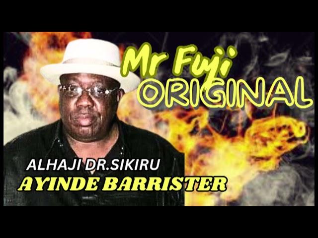 OLD SCHOOL MR FUJI ORIGINAL BY ALHAJI SIKIRU AYINDE BARRISTER MFR