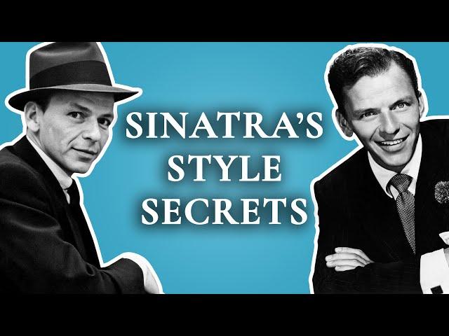 Here's the Secret to Why Frank Sinatra Was So Stylish!