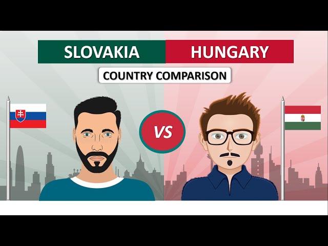 Slovakia vs Hungary - Country Comparison.