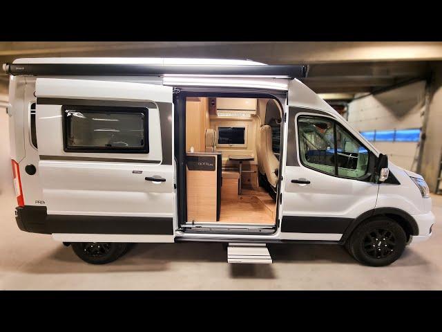 NEW World's Smallest Ford Luxury Campervan with Hidden Shower & Automatic? - Giottivan 60FT Rapido