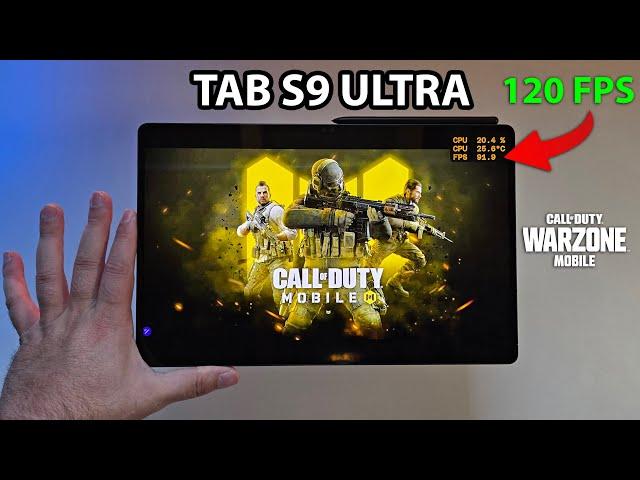 CoD Warzone Mobile | Tab S9 Ultra 120 FPS