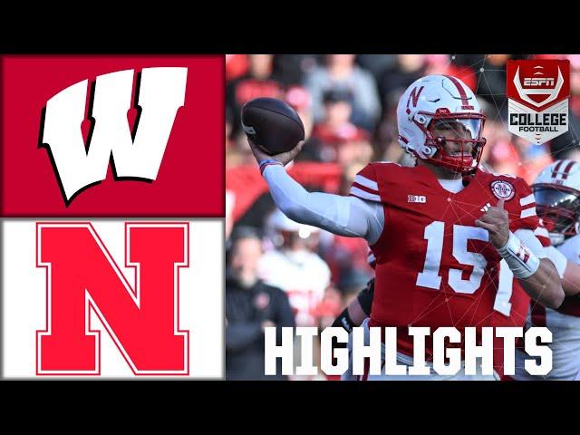 Wisconsin Badgers vs. Nebraska Cornhuskers | Full Game Highlights | ESPN College Football