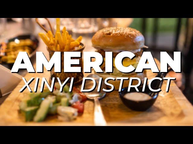 EAT HERE NOW! | Top 5 AMERICAN RESTAURANTS in Xinyi District, TAIWAN