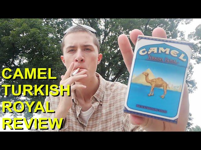 SMOKING A CAMEL TURKISH ROYAL CIGARETTE - REVIEW