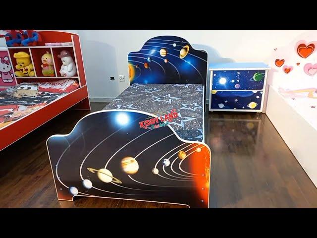 Single Bed With Side Table For Boys And Girls | KIDDYLAND | SEHALSHOP