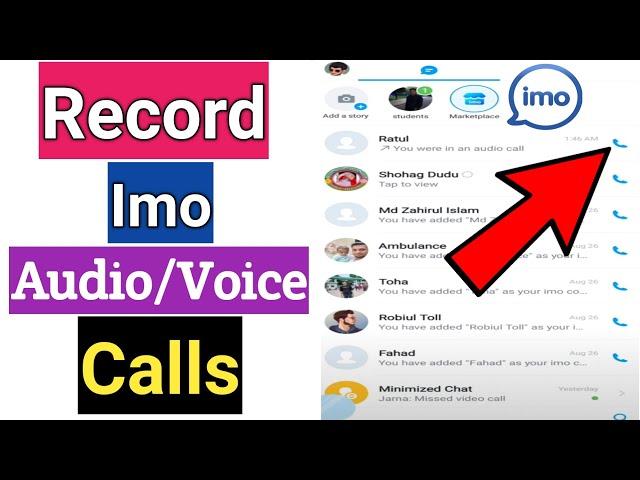 How To Record Imo Audio Calls | Record Imo Voice Calls | Imo Calls Recording