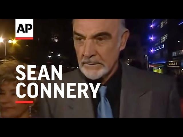Sean Connery being rude and aggressive
