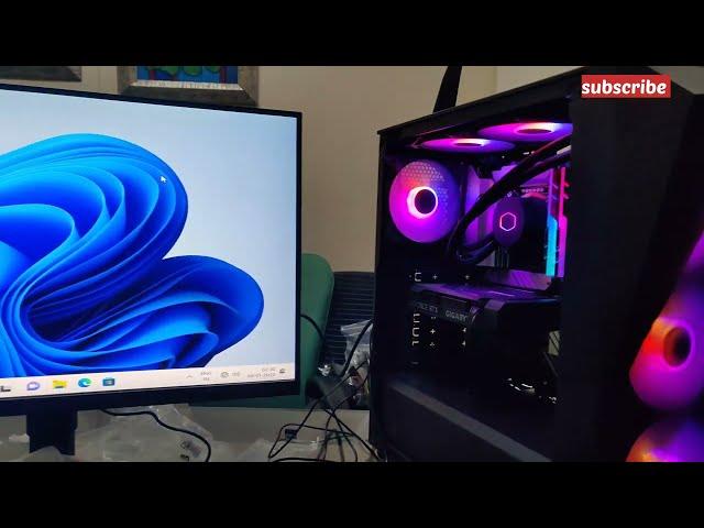 how to pc build i9-12900K PC 3060 graphics  ASUS PRIME Z690-P WIFI D4 #pc #pcbuild #ssd my it world