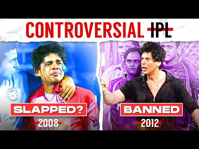 Top 8 Controversies of IPL | Explained IPL Controversy | IPL Fights | SRK | RCB | CSK