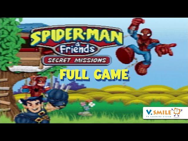 Spider-Man & Friends: Secret Missions (V.Smile) - Full Game HD Walkthrough - No Commentary