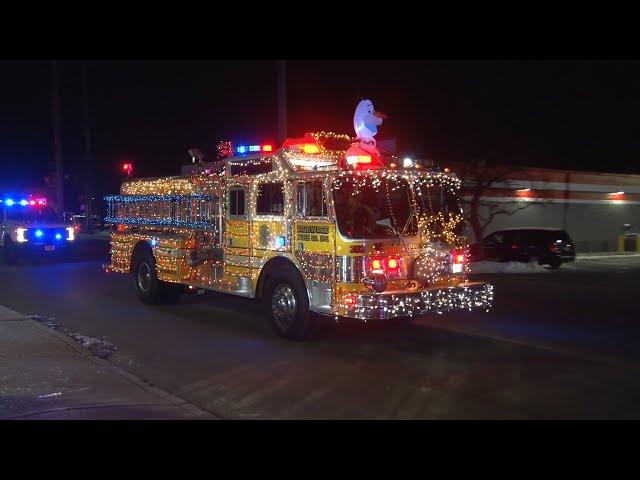 2024 Bergenfield, NJ Fire Department & Ambulance Corps Holiday Lights Parade 12/22/24