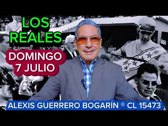 LOS REALES 7 DE JULIO • ALEXIS GUERRERO BOGARÍN • PÁGINA DESPRENDIDA EN LOS 2 CLÁSICOS