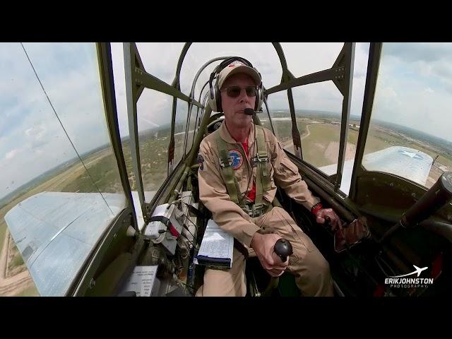 BT-13 at Sweetwater Texas Airshow 2024 David Townsend