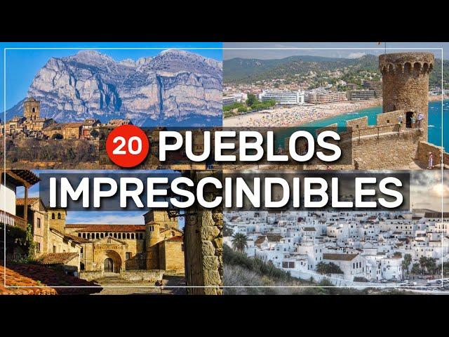  20 pueblos IMPRESCINDIBLES de España  #068