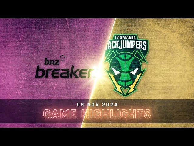 NBL Mini: Tasmania JackJumpers vs. New Zealand Breakers | Extended Highlights