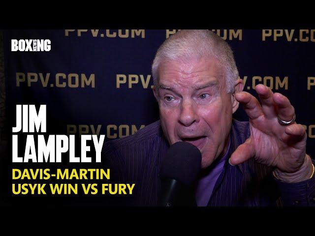 Jim Lampley Breaks Down Davis-Martin, Fury-Usyk & Canelo-Benavidez