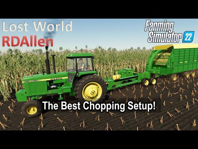 The Best Chopping Setup! | E71 Lost World | Farming Simulator 22