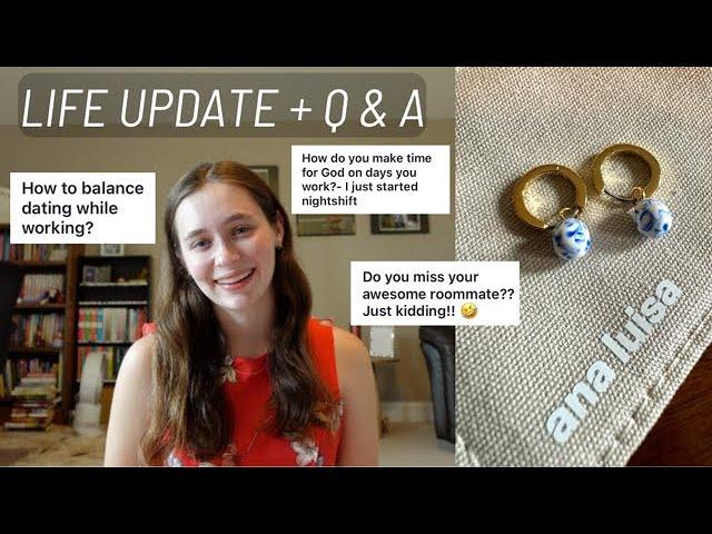 LIFE UPDATE and Q and A | I MOVED again, dating, faith, how I met my boyfriend...