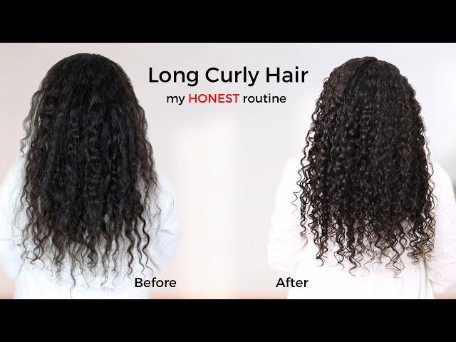 My routine for LONG CURLY HAIR ? All hair secrets revealed!!! 