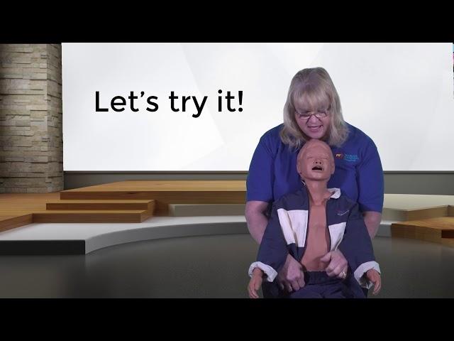 First Aid for a Child Choking