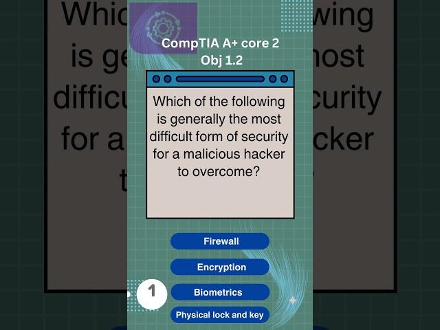 A+ Core2 220-1102 (1.2) part1 #fyp #foryou #popquiz  #comptiaaplus #itcertifications