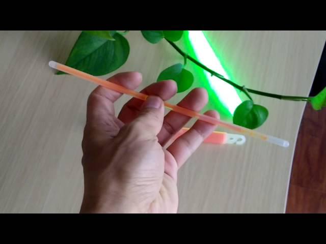 GlowFun Glow Sticks: How to activate glow sticks