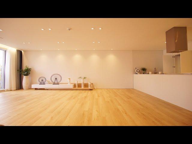 House tour in Korea. Modern interior house close to Seoul