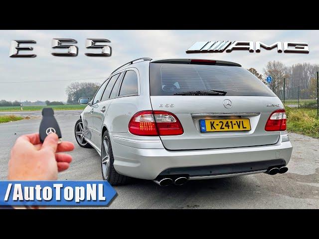 My 2004 Mercedes E55 AMG | REVIEW on AUTOBAHN [NO SPEED LIMIT] by AutoTopNL