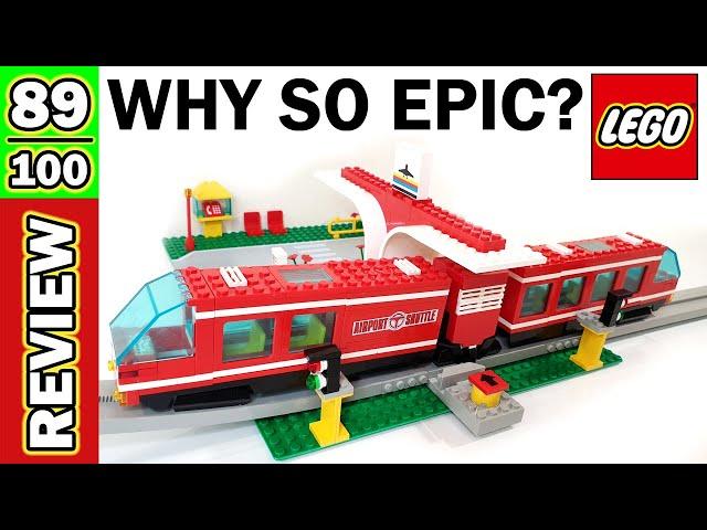 LEGO Monorail 6399 Airport Shuttle: Why So EPIC? Complete Guide, Review, Time Lapse Speed build