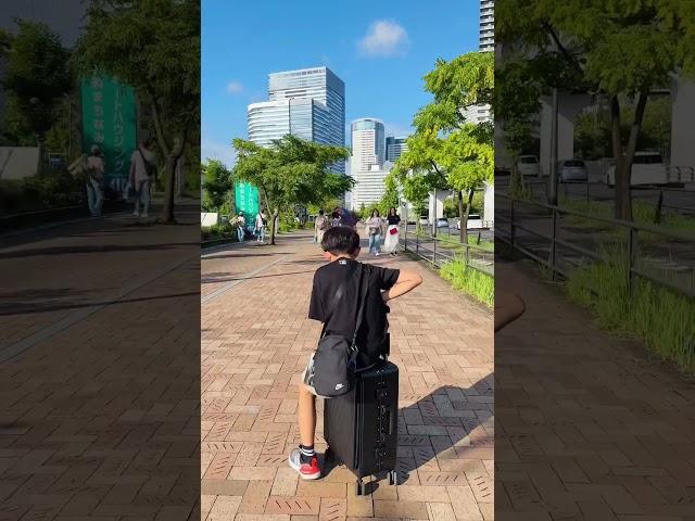 캐리어는 타고 다녀야 제맛이지