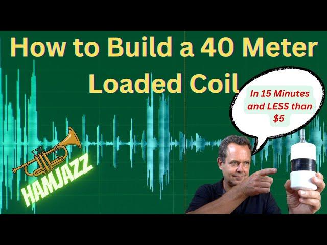 How To Build A 40 Meter Loaded Coil #antenna #pota #hamradio #hamradioantenna