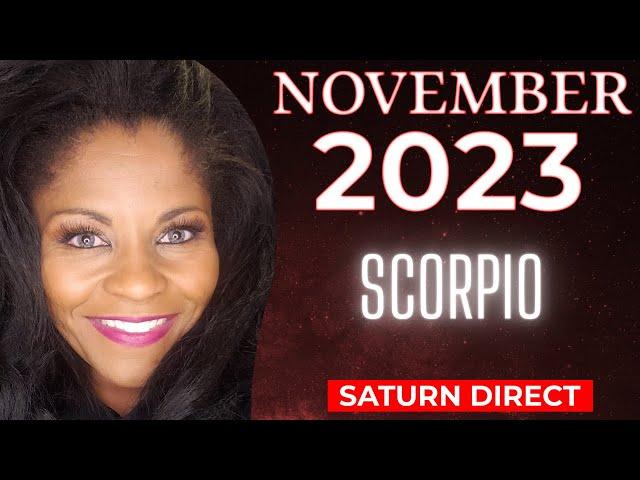 SCORPIO NOVEMBER 2023 ASTROLOGY HOROSCOPE