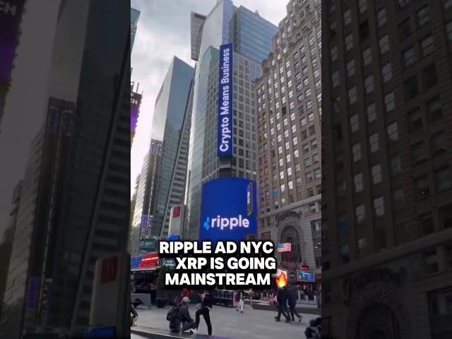 Ripple Ad takes over NYC  #crypto #xrpnews #xrp #ripple le