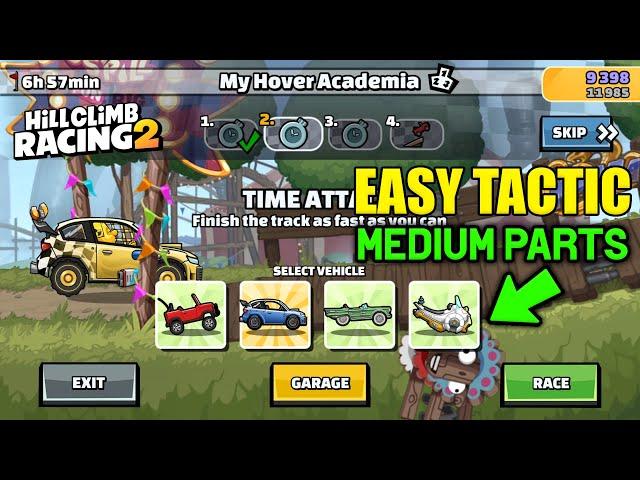 Hill Climb Racing 2 – EASY 32750 points in MY HOVER ACADEMIA (Medium Cars/Parts)