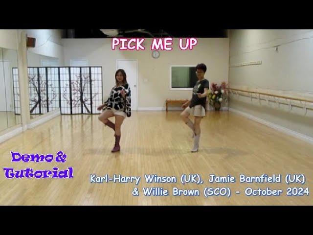 Pick Me Up - Line Dance (Dance & Teach) | Karl-Harry Winson | Jamie Barnfield | Regina Cheung