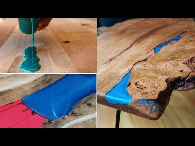 How epoxy resin tables are made – an inspiring journey